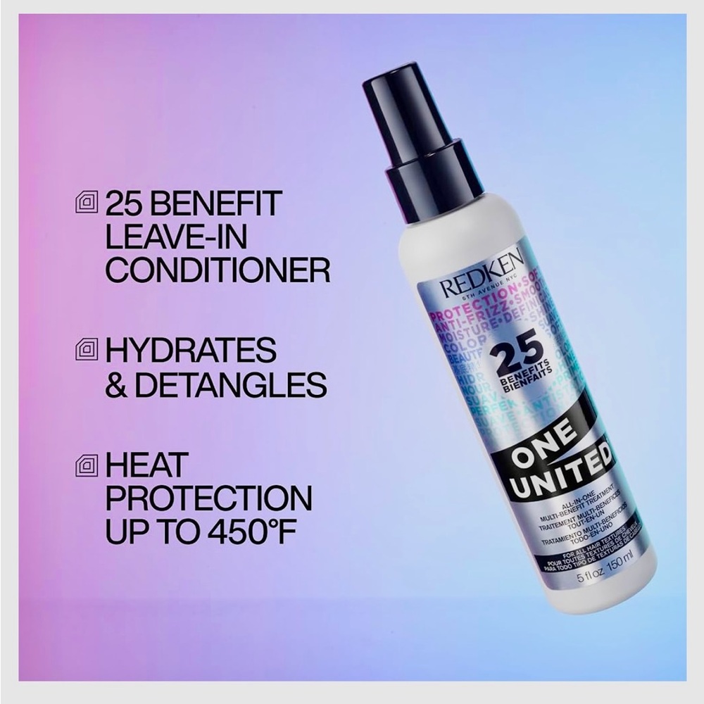 Redken One United Multi-Benefit Hair Treatment Spray - Picture 2 of 4